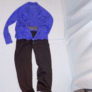 Running pant and Jacket